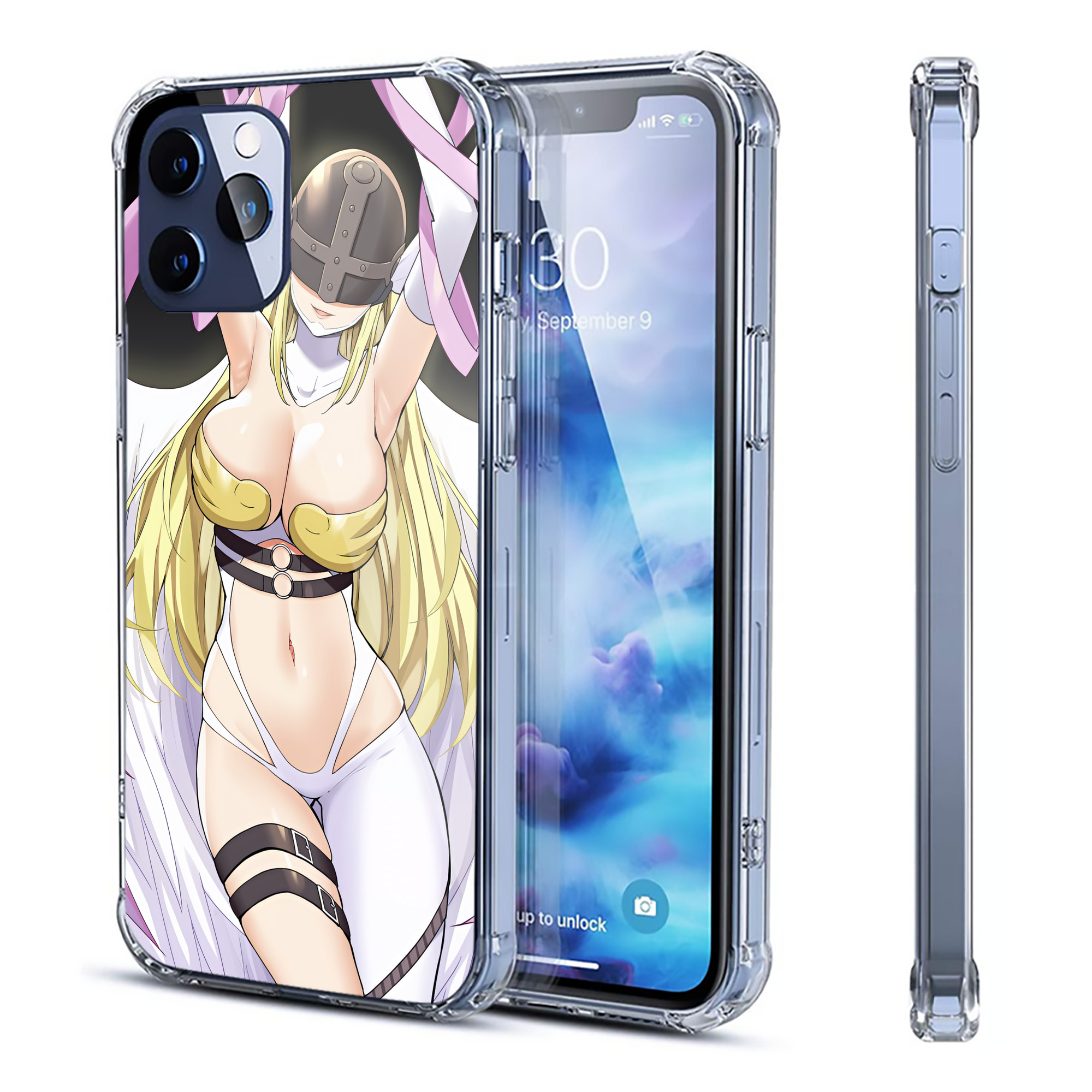 （画像用） Digimon デジタルモンスター/デジモン 【iPhone 12シリーズ対応】透明スマホケース（クリアソフトケース）